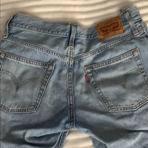 Levi’s ripped designed jeans